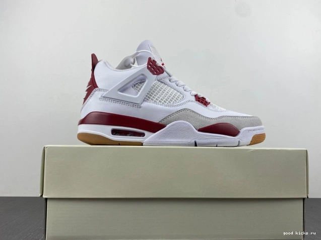 DR5415-160 Red SB Retro Jordan 4 Pine 0812